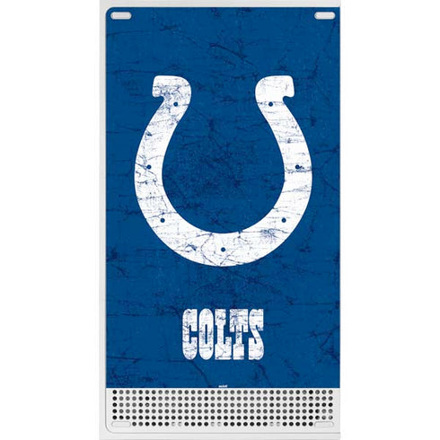 NFL Indianapolis Colts Distressed Xbox Series S Console Skin